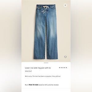 J. Crew Blue Denim Jeans
